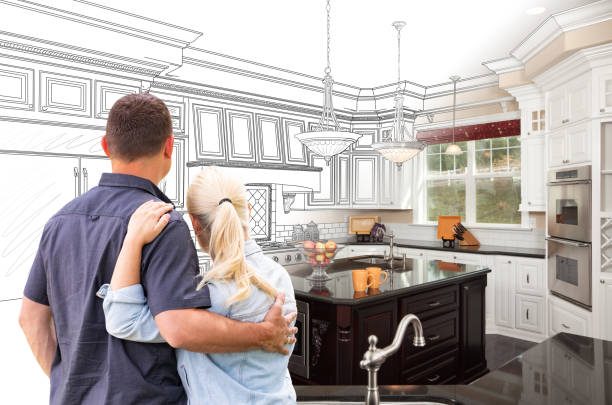 Professional Cabinet Refacing technician working in Wyncote, PA